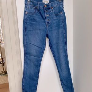 Madewell 10” High Rise Blue Jean!